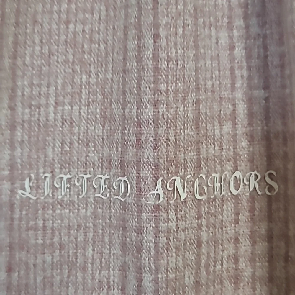 Lifted Anchors Tweed Track Pants Dust Rose